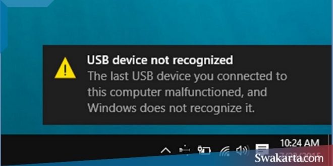 USB Tidak Terdeteksi di Windows 10