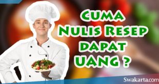 Aplikasi resep penghasil uang