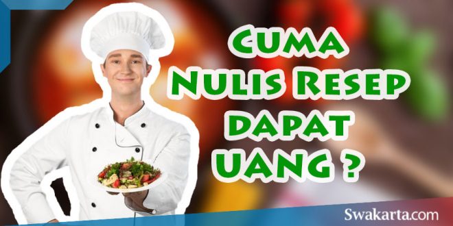 Aplikasi resep penghasil uang