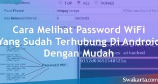 cek password wifi