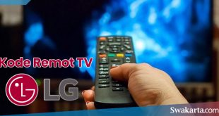 kode remot tv LG