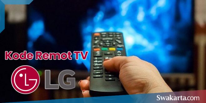 kode remot tv LG