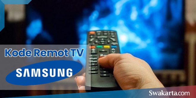 kode remot tv samsung