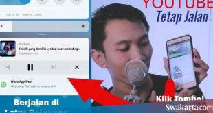 aplikasi pemutar musik video di latar belakang