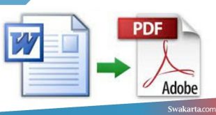 export word to pdf