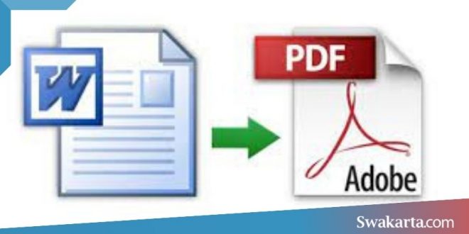 export word to pdf
