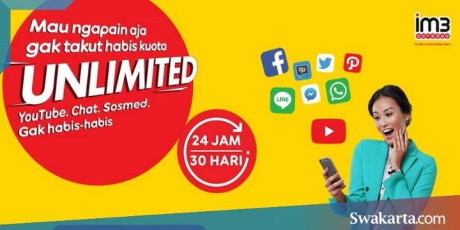 cara daftar paket indosat murah