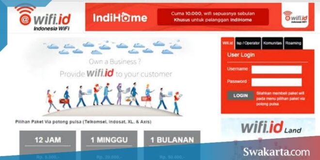 daftar wifi id