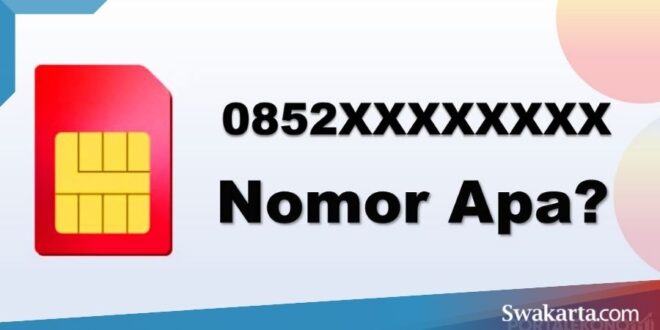 0852 nomor apa