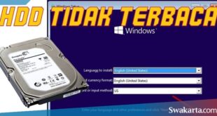 hardisk tidak terbaca