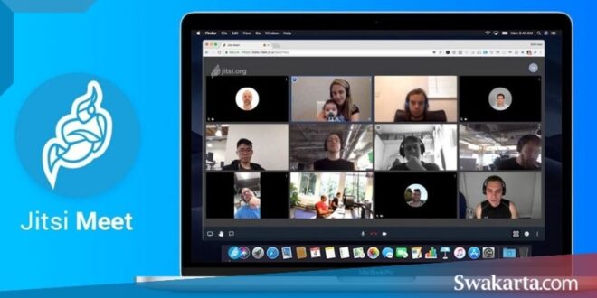menggunakan jitsi meet di laptop