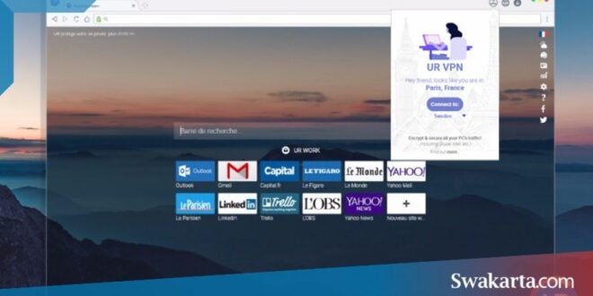 menggunakan vpn di browser