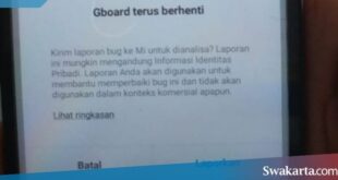 menghilangkan gboard di Xiaomi