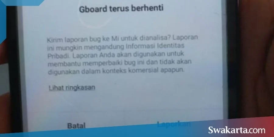 menghilangkan gboard di Xiaomi