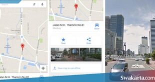 Menggunakan Google Maps Street View