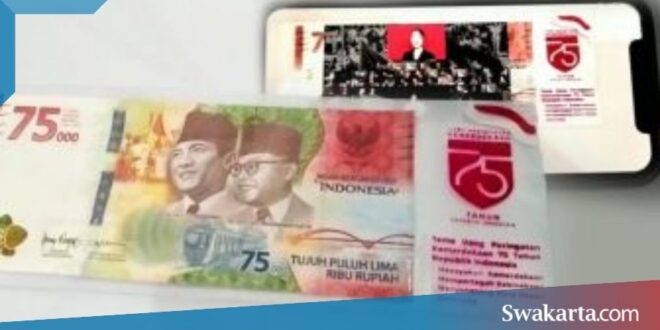 aplikasi Untuk melihat uang 75 ribu