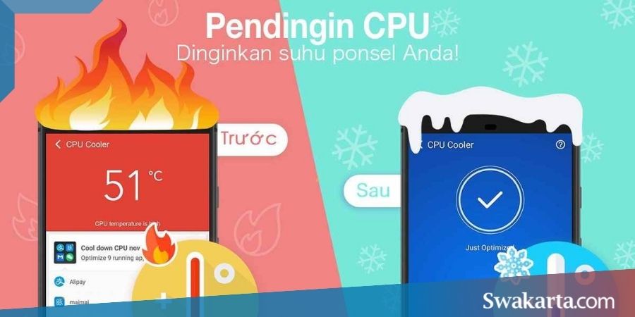 Aplikasi Pendingin Suhu Android Coolify