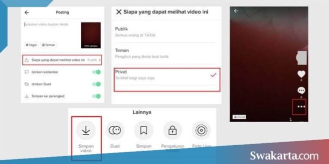 download video tiktok yang di privasi