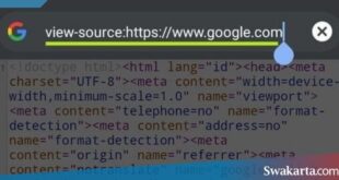 inspect element di google chrome