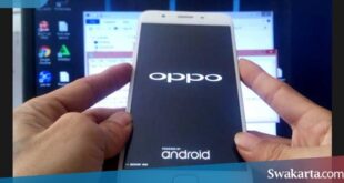 menghubungkan hp oppo bootloop ke PC