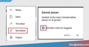 menyematkan pesan di telegram