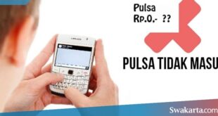 pulsa telkomsel tidak masuk