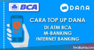 Top Up Dana Lewat MBanking