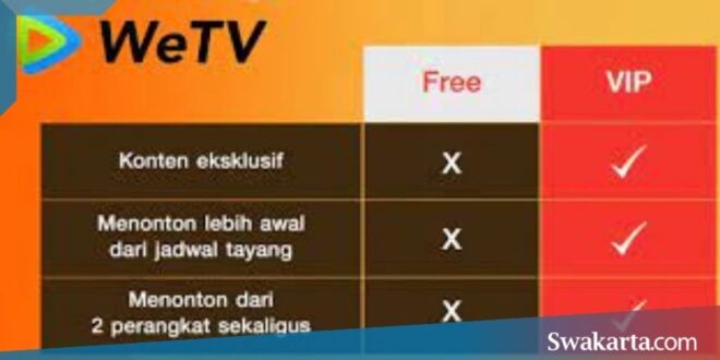 beli vip wetv pakai dana