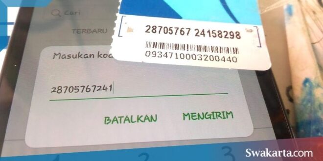 cara memasukan kode voucher xl