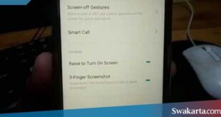 Cara Screenshoot Realme X50