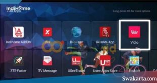 install vidio di tv indihome