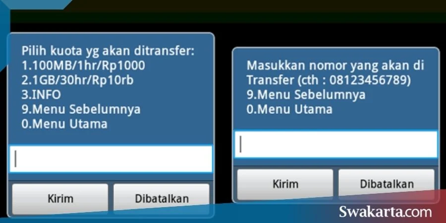 memindahkan paket internet telkomsel