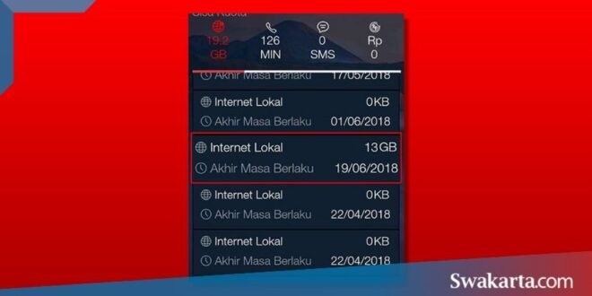 Cara menggunakan kuota lokal telkomsel