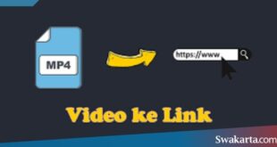 mengubah video jadi link