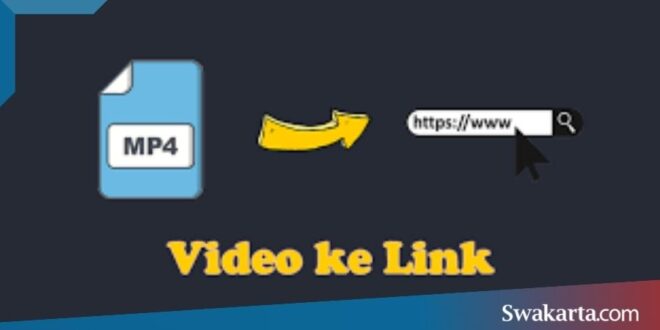 mengubah video jadi link