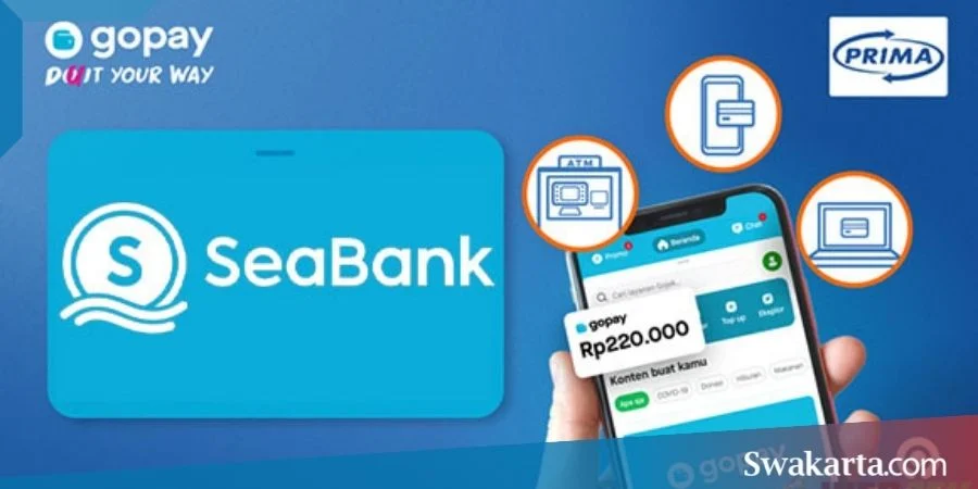 top up gopay melalui seabank