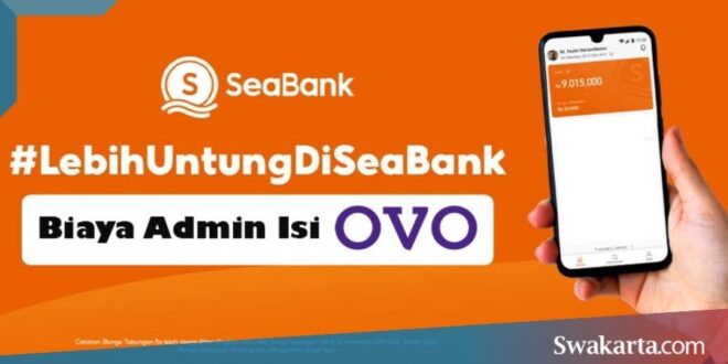 top up ovo lewat seabank