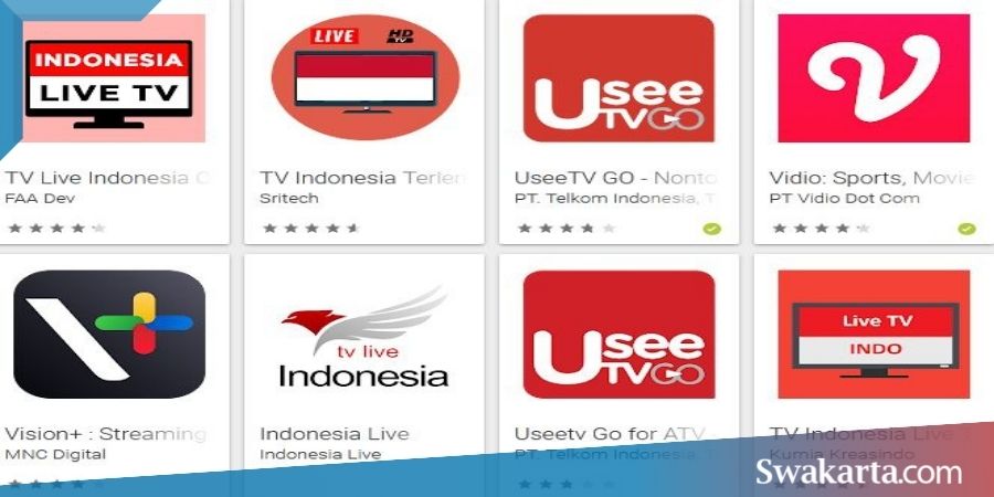 Rekomendasi 5 Aplikasi TV Online Untuk Android & PC Terbaik Gratis