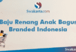 Baju Renang Anak Bagus Branded Indonesia
