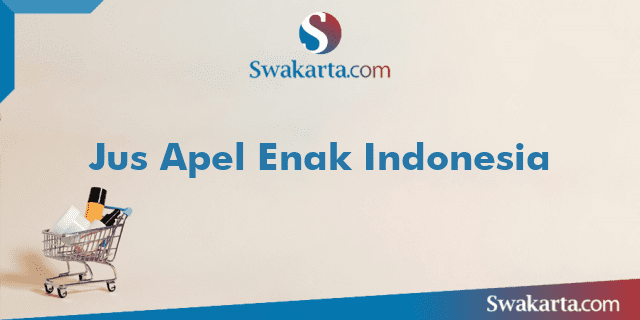 Jus Apel Enak Indonesia