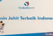 Mesin Jahit Terbaik Indonesia