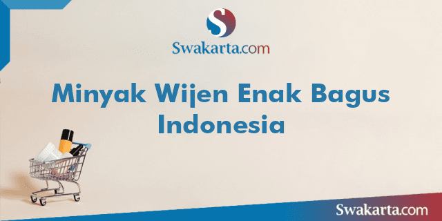 Minyak Wijen Enak Bagus Indonesia