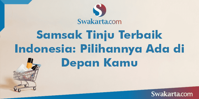 Samsak Tinju Terbaik Indonesia: Pilihannya Ada di Depan Kamu