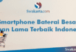 Smartphone Baterai Besar Tahan Lama Terbaik Indonesia