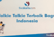 Walkie Talkie Terbaik Bagus Indonesia
